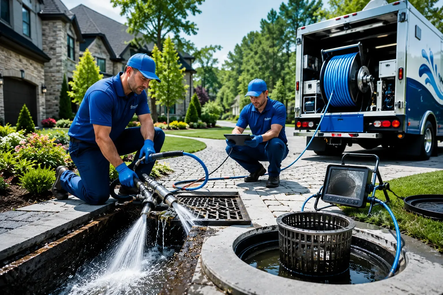 Local outdoor drain cleaning professionals in Burnham, PA