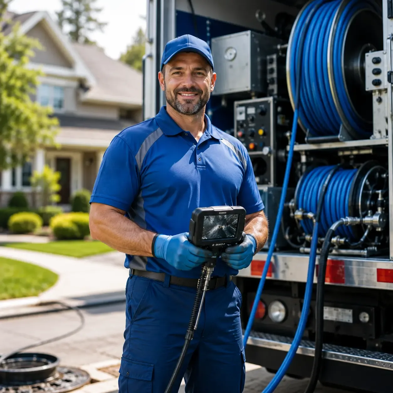 Local outdoor drain cleaning specialists in Burnham, PA